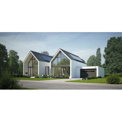 Applique da esterno a LED XERTO LED/20W/230V 3000/4000/6500K IP65 nera