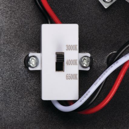 Applique LED da esterno con sensore di movimento e sensore crepuscolare XERTO LED/20W/230V 3000/4000/6500K IP44 nero