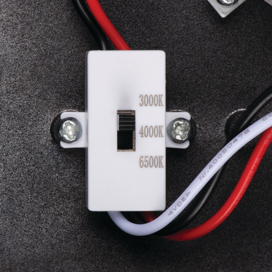 Applique LED da esterno con sensore di movimento e sensore crepuscolare XERTO LED/20W/230V 3000/4000/6500K IP44 nero