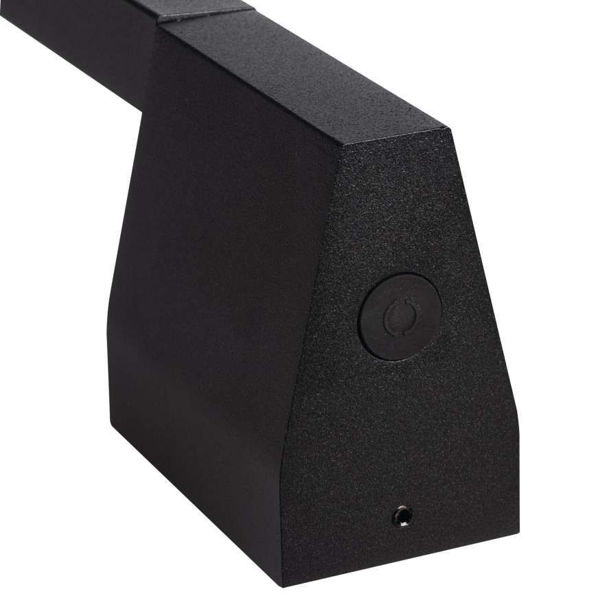 Lampada da parete esterna LED YALTE LED/11W/230V 3000/4000/6500K 81,5 cm IP54 nero