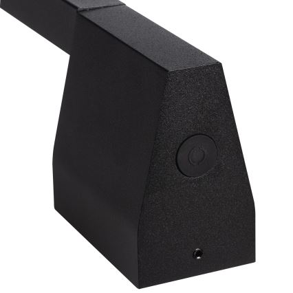Applique da esterno LED YALTE LED/8,5W/230V 3000/4000/6500K 93 cm IP54 nero
