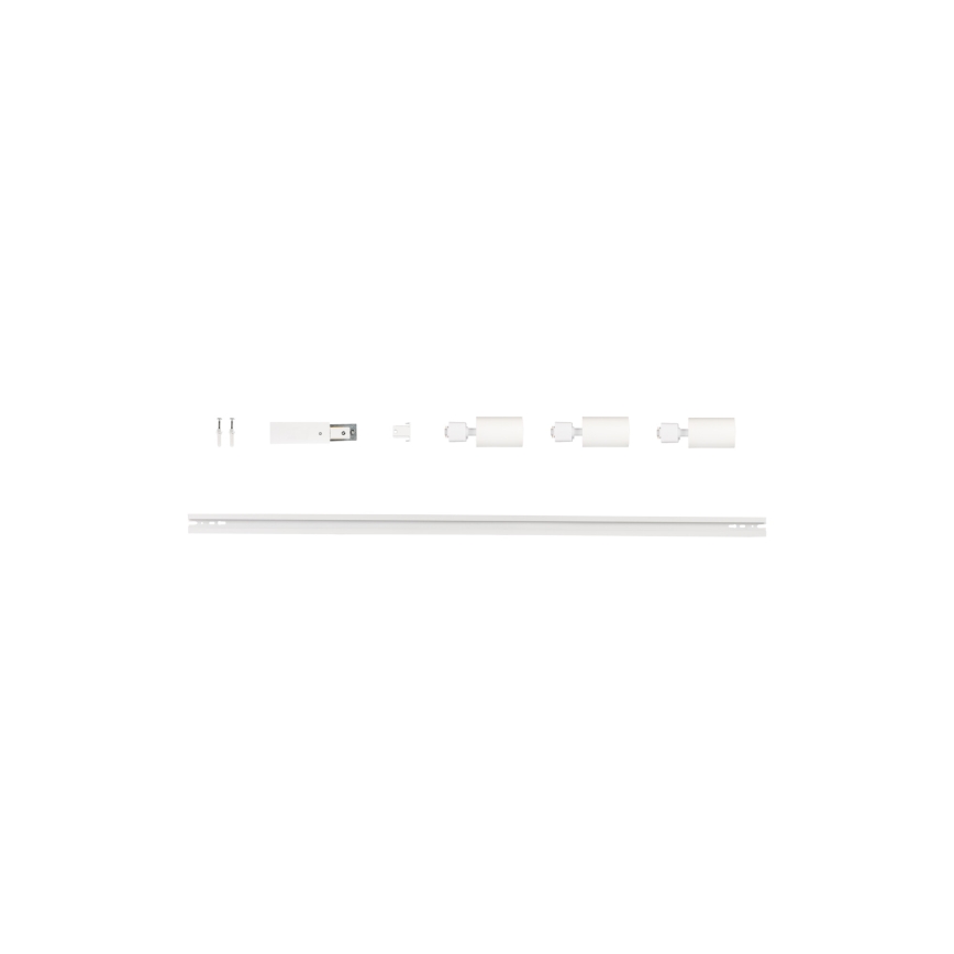Faretto per sistema a binario ALTEAR 3xGU10/10W/230V 1m bianco