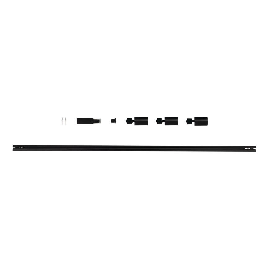 Faretto per sistema a binario ALTEAR 3xGU10/10W/230V 1,5m nero