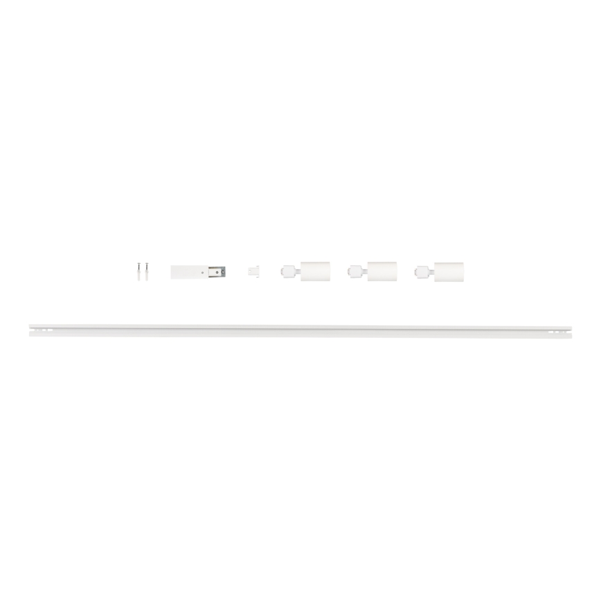 Faretto per sistema a binario ALTEAR 3xGU10/10W/230V 1,5 m bianco