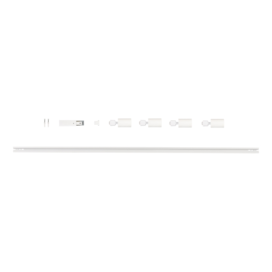 Faretto per sistema a binario ALTEAR 4xGU10/10W/230V 1,5m bianco