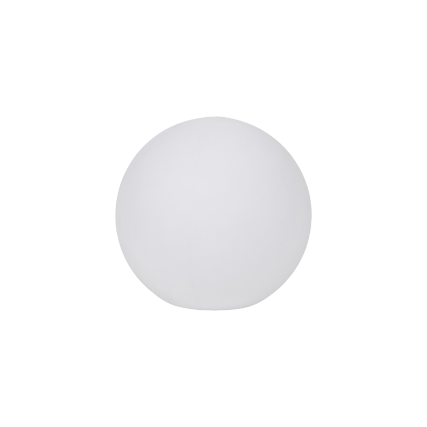 Lampada da esterno STONO 1xE27/15W/230V Ø 20 cm IP65 bianca