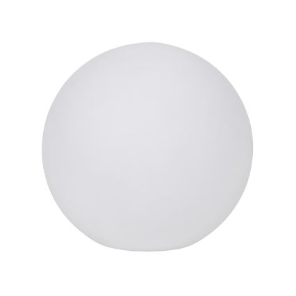 Lampada da esterno STONO 1xE27/20W/230V, Ø 50 cm, IP65, bianca