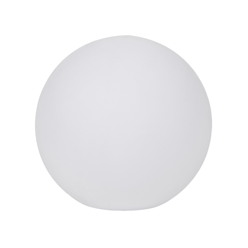 Lampada da esterno STONO 1xE27/20W/230V, Ø 50 cm, IP65, bianca