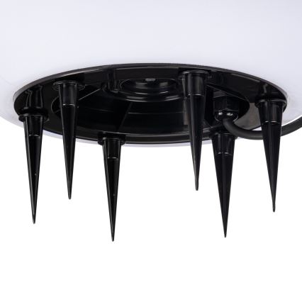 Lampada da esterno STONO 1xE27/20W/230V, Ø 50 cm, IP65, bianca
