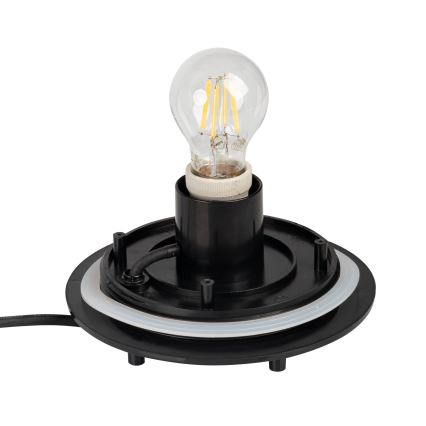 Lampada da esterno STONO 1xE27/20W/230V, Ø 50 cm, IP65, bianca