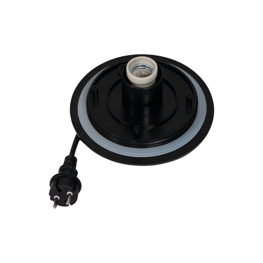 Lampada da esterno STONO 1xE27/20W/230V, Ø 50 cm, IP65, bianca