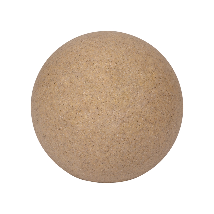 Lampada da esterno STONO 1xE27/20W/230V Ø 50 cm IP65 beige