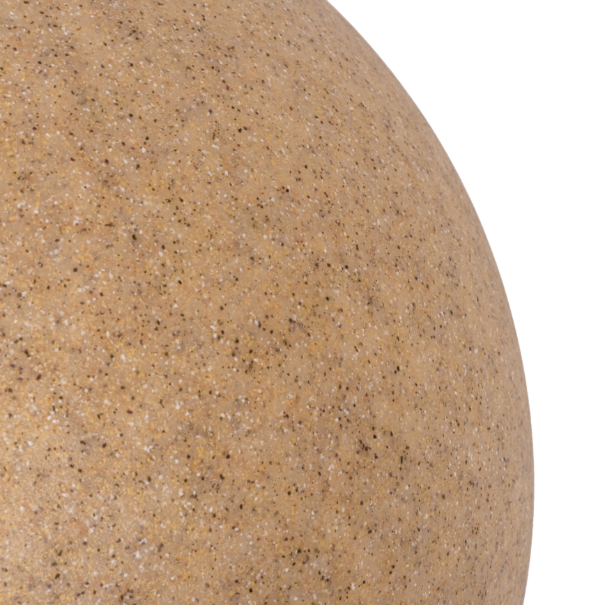 Lampada da esterno STONO 1xE27/20W/230V Ø 50 cm IP65 beige