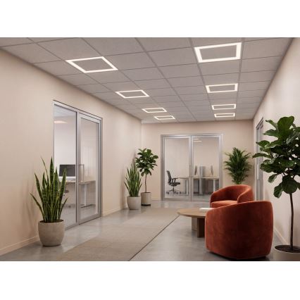 Telaio LED per controsoffitto AVAR LED/32W/230V 3000/4000/6000K 60x60 cm UGR19