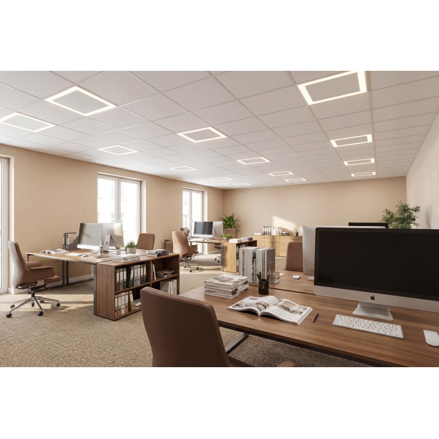 Telaio LED per controsoffitto AVAR LED/32W/230V 3000/4000/6000K 60x60 cm UGR19