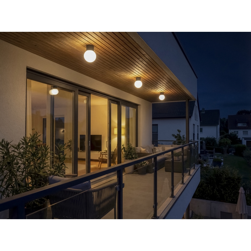 Faretto da esterno STONO 1xE27/15W/230V IP65 antracite