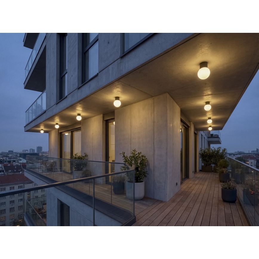Faretto da esterno STONO 1xE27/15W/230V IP65 antracite