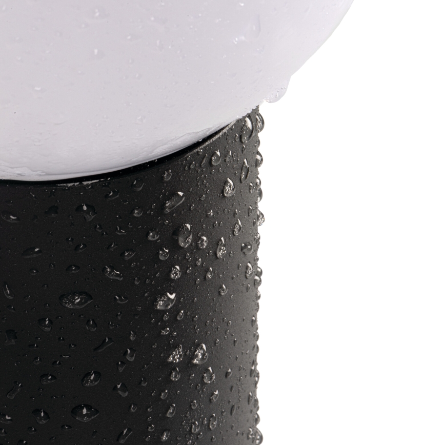 Lampada da esterno con sensore di movimento e crepuscolare STONO 1xE27/15W/230V 80 cm IP65 antracite