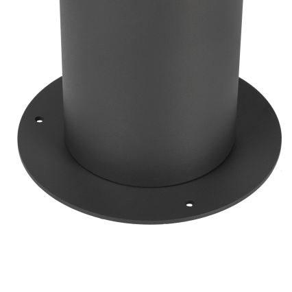 Lampada da esterno con sensore di movimento e crepuscolare STONO 1xE27/15W/230V 80 cm IP65 antracite