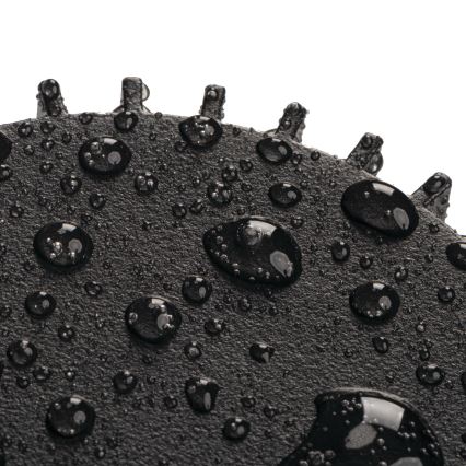 Faretto da parete per esterni RADILO 1xGU10/11W/230V IP44 nero