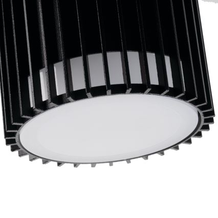 Faretto da parete per esterni RADILO 1xGU10/11W/230V IP44 nero