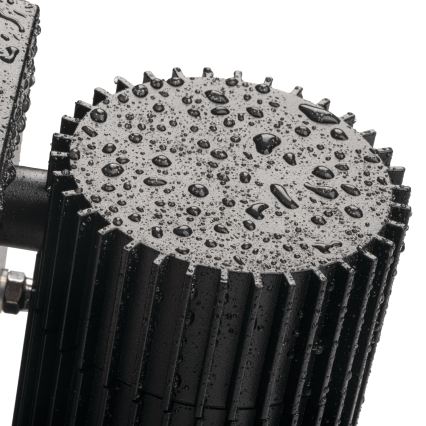 Lampada da esterno RADILO 1xGU10/11W/230V 80 cm IP44 nera