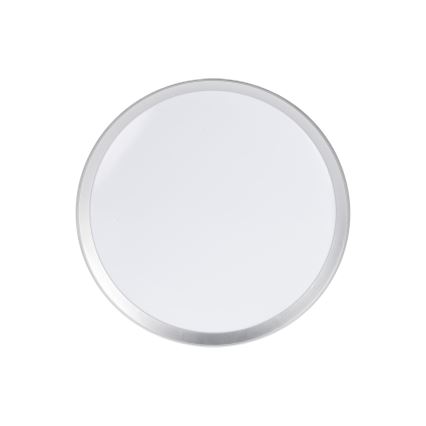 Plafoniera dimmerabile a LED LIXAN LED/47W/230V 3000-6500K Ø 38,6 cm bianco/argento + telecomando