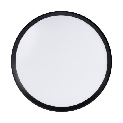 Plafoniera LED dimmerabile LIXAN LED/65W/230V 3000-6500K Ø 48,6 cm bianco/nero + telecomando