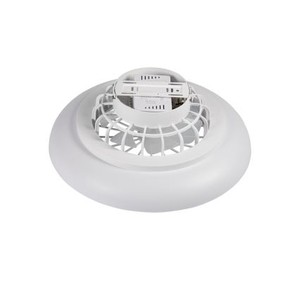 Plafoniera dimmerabile LED RGBW con ventilatore PLAVE PAN, LED/24W/230V, 3000–6500K, Ø 48,5 cm, bianco + telecomando