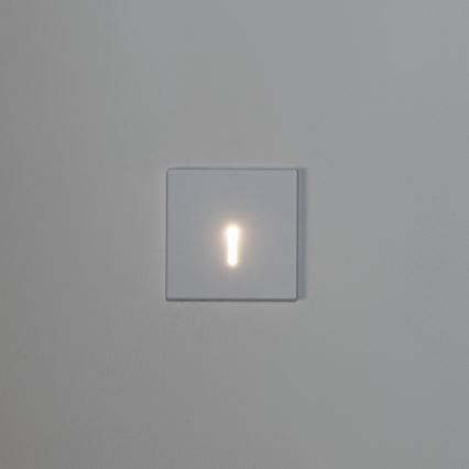 Lampada per scale a LED MAGNIK LED/1,7W/230V 2700/3300/3900/4600/5700K bianca, squadrata