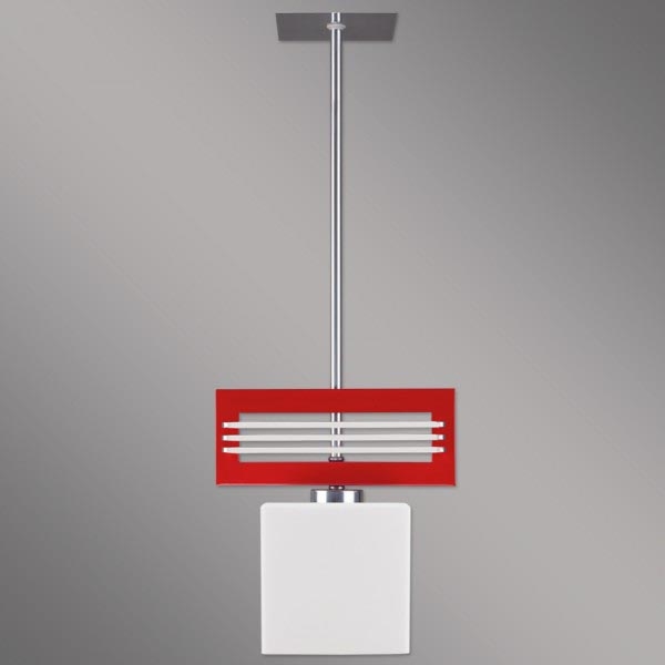 Kemar SG/1/R/K - Lampada a sospensione SANGA 1xE14/60W/230V