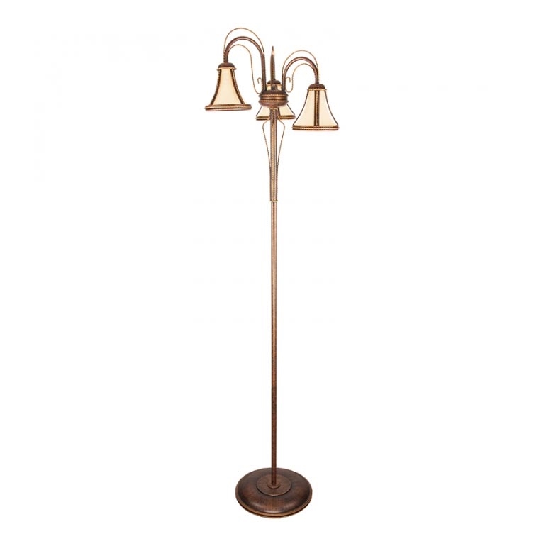 Kemar T/LS/3 - Lampada con piedistallo TANAJA 3xE14/60W/230V rosso