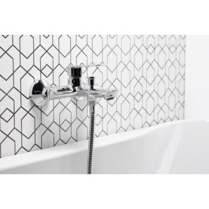 KFA Armatura 4424-510-00 - Set da bagno con rubinetto AGAT cromo lucido