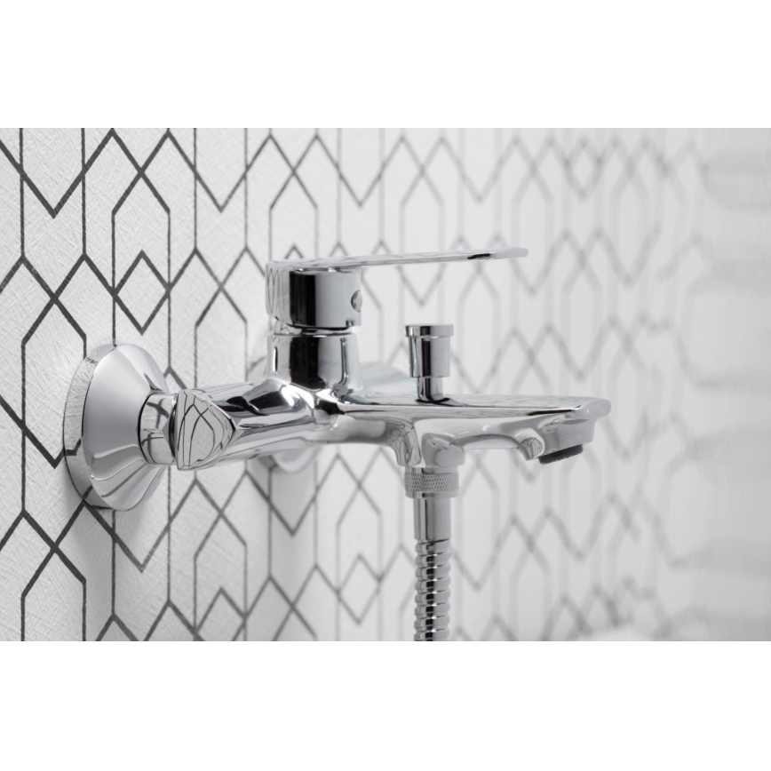 KFA Armatura 4424-510-00 - Set da bagno con rubinetto AGAT cromo lucido