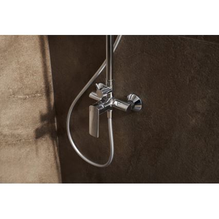 KFA Armatura 4426-910-00 - Set doccia con rubinetto AGAT cromo lucido