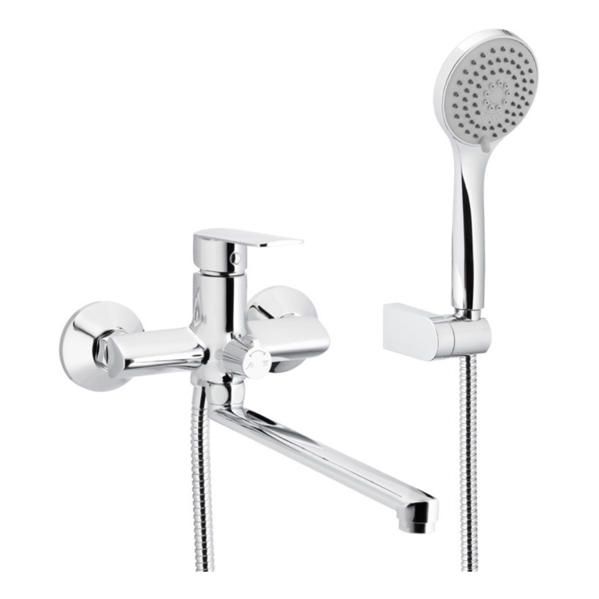 KFA Armatura 4428-715-00 - Set da bagno con rubinetto AGAT cromo lucido