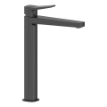 KFA Armatura 4522-712-81 - Miscelatore per lavabo MALAGA con scarico, 30,3 cm nero