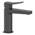 KFA Armatura 4522-815-81 - Miscelatore per lavabo + piletta di scarico MALAGA 15,9 cm colore nero
