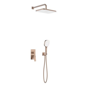 KFA Armatura 4529-501-34 - Set doccia con miscelatore da incasso MALAGA oro rosa