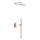KFA Armatura 4529-501-34 - Set doccia con miscelatore da incasso MALAGA oro rosa