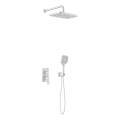 KFA Armatura 4529-501-44 - Set doccia con miscelatore da incasso MALAGA bianco
