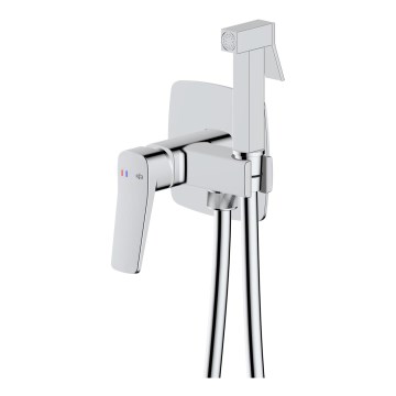 KFA Armatura 4529-512-00 - Miscelatore per bidet con doccetta per installazione ad incasso MALAGA cromo lucido