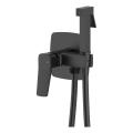 KFA Armatura 4529-512-81 - Miscelatore per bidet con doccetta per installazione ad incasso MALAGA nero