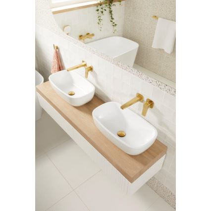 KFA Armatura 4529-810-31 - Miscelatore per lavabo da incasso MALAGA oro spazzolato