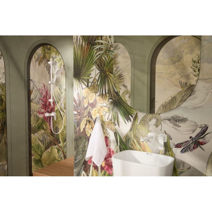 KFA Armatura 4529-810-44 - Miscelatore da incasso per lavabo MALAGA bianco