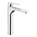 KFA Armatura 5022-712-00 - Rubinetto del lavandino + con scarico TANZANIT 28,4 cm cromo lucido