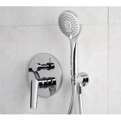 KFA Armatura 5029-501-00 - Set doccia con rubinetto a incasso TANZANIT cromo lucido