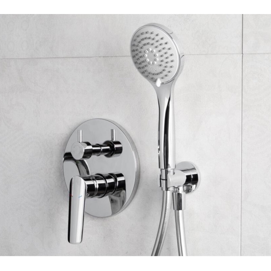 KFA Armatura 5029-501-00 - Set doccia con rubinetto a incasso TANZANIT cromo lucido