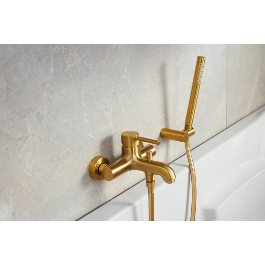 KFA Armatura 5034-010-31 - Rubinetto vasca da bagno MOZA molato oro