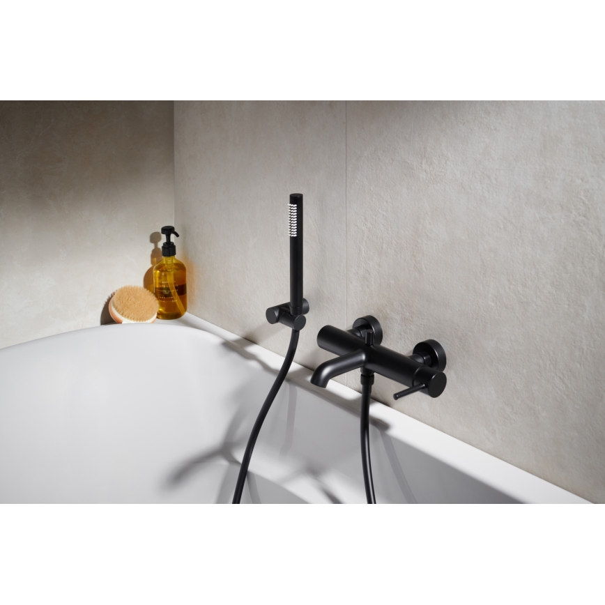 KFA Armatura 5034-020-81 - Rubinetto vasca da bagno MOZA opaco nero